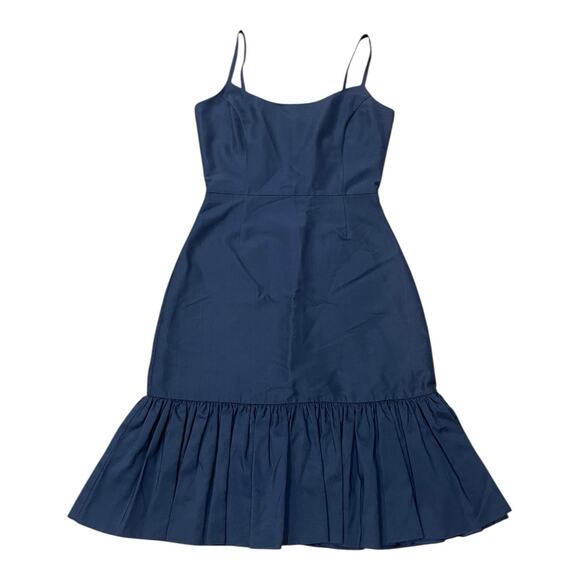 kate spade new york Dresses & Skirts - Kate Spade Size 0 Talitha Midnight Navy Blue Ruffle Hem Dress Size 0 *no belt*